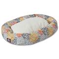 Majestic Pet 24 in. Citrus Blooms Sherpa Bagel Bed 78899554108